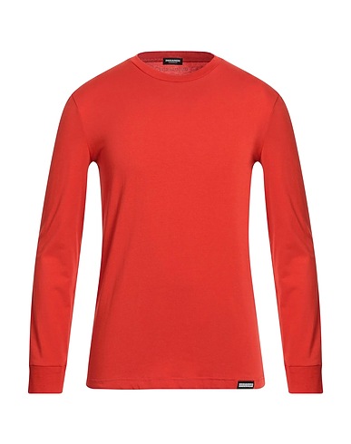 DSQUARED2 Undershirt Rust 95% Cotton, 5% Elastane