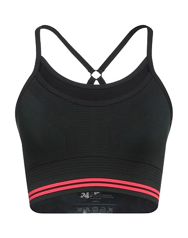 LNDR Top Nero 63% Poliammide, 28% Poliestere, 9% Elastan