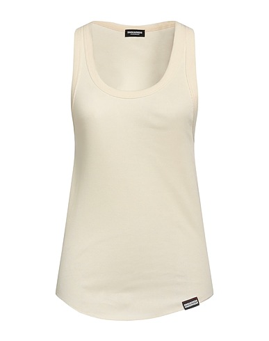 DSQUARED2 Undershirt Ivory 100% Cotton