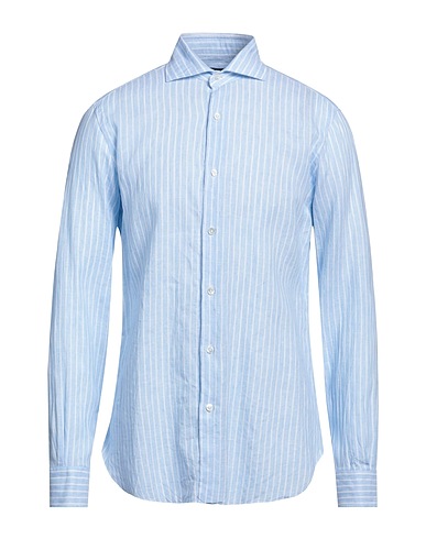 BARBA Napoli Рубашка в полоску 100% Лен