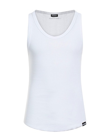 DSQUARED2 Undershirt White 95% Cotton, 5% Elastane