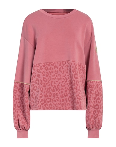 EA7 Felpa Rosa antico 48% Poliestere, 44% Modal, 8% Elastan, Viscosa