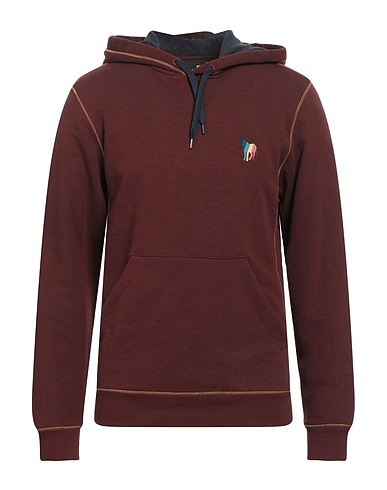 PS PAUL SMITH Felpa Cioccolato 100% Cotone organico