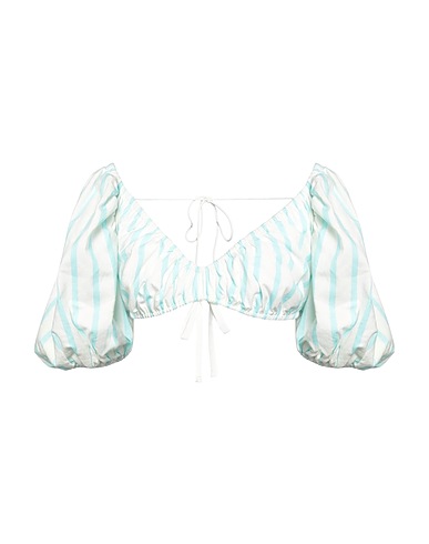 FOR LOVE & LEMONS Top Sky blue 74% Viscose, 14% Linen, 10% Cotton, 2% Elastane