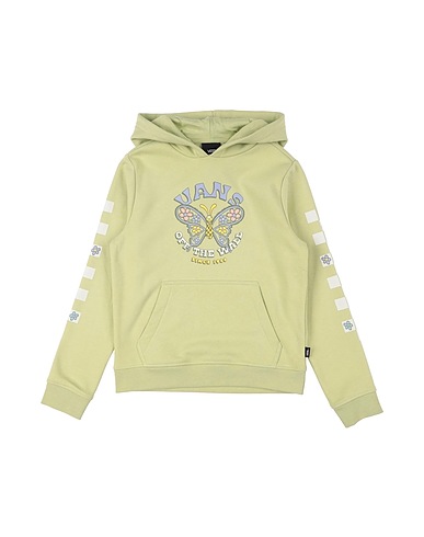 VANS Sweatshirt BUTTERFLY FLORAL HOODIE
 Light green 70% Cotton, 30% Polyester