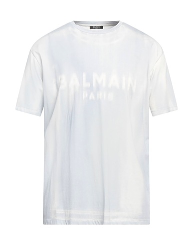 BALMAIN T-shirt Sky blue 100% Cotton