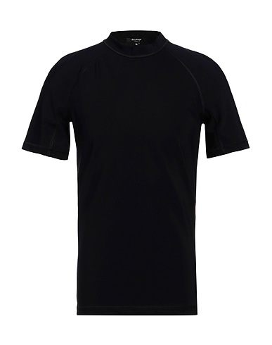 BALMAIN T-shirt Black 73% Polyamide, 27% Elastane