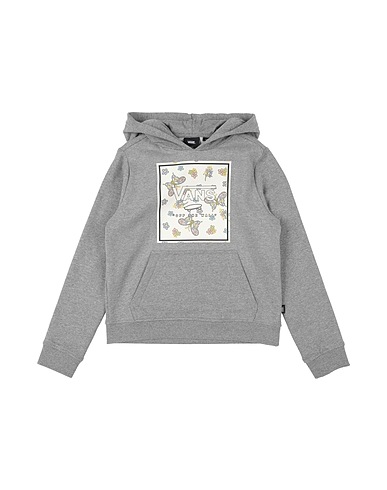 VANS Felpa BUTTERFLY FLORAL BOX HOODIE
 Grigio chiaro 65% Cotone, 35% Poliestere
