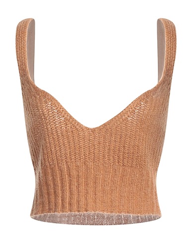 SFIZIO STUDIO Top Camel 36% Acrylic, 30% Nylon, 30% Mohair wool, 4% Wool