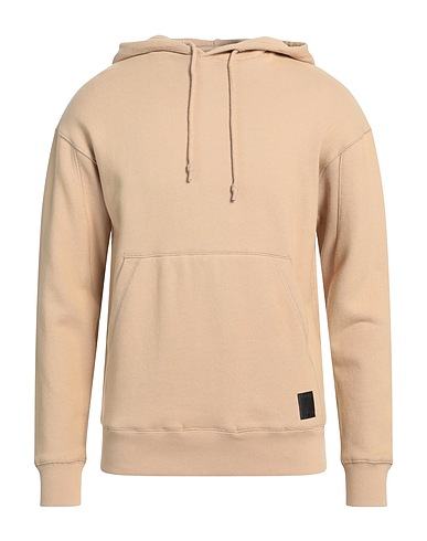 SAMSØE Φ SAMSØE Hooded sweatshirt Beige 100% Organic cotton
