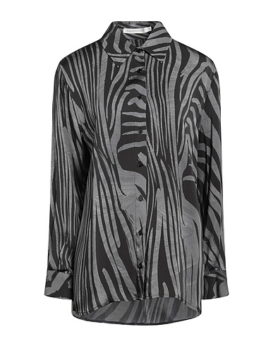 RABENS SALONER Camicie  e bluse fantasia Grigio 100% Viscosa