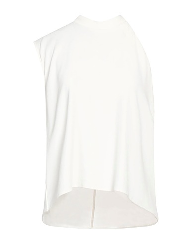 COSTUME NATIONAL Top White 77% Acetate, 23% Polyester