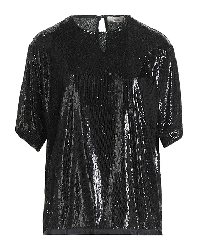 SUOLI Top Schwarz 100% Polyester