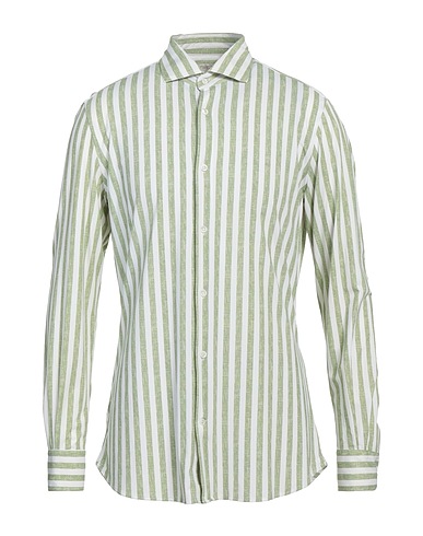 GLANSHIRT Striped shirt Light green 86% Polyamide, 14% Elastane