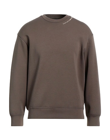 EMPORIO ARMANI Felpa Khaki 76% Cotone, 18% Poliestere, 6% Elastan