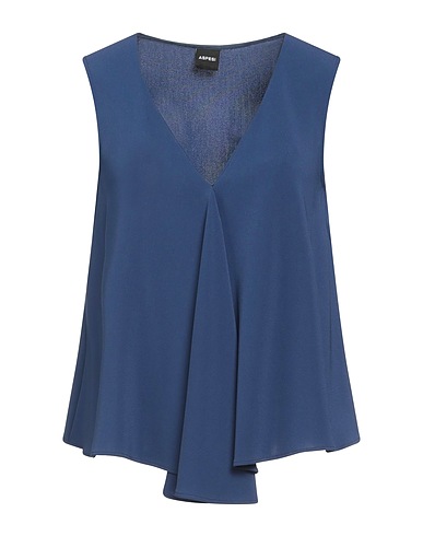 ASPESI Top Navy blue 70% Triacetate, 30% Polyester