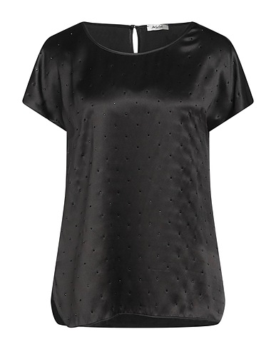 MODIGLIANI  LES FEMMES Silk top Black 100% Silk