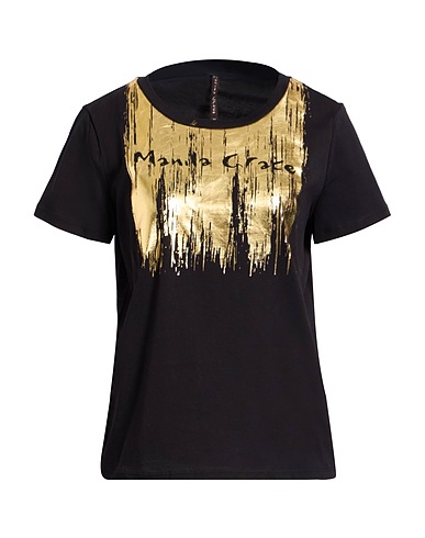 MANILA GRACE T-shirt Black 100% Cotton