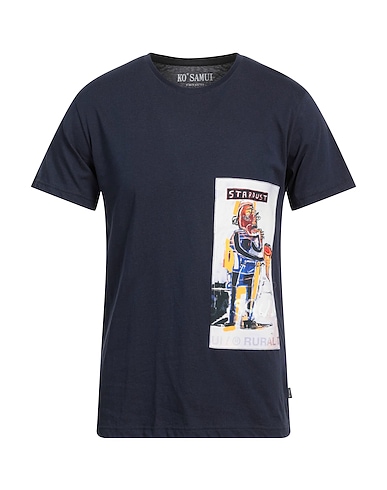 KO SAMUI T-shirt Navy blue 100% Cotton