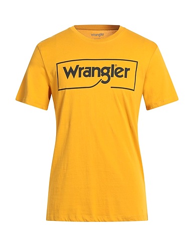WRANGLER T-shirt Marigold 100% Cotton