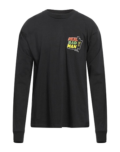 REAL BAD MAN T-shirt Nero 100% Cotone
