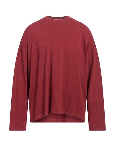 SUNNEI T-shirt Burgundy 100% Cotton