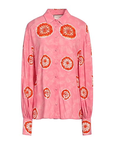 ALEXIS Patterned shirts & blouses Pink 100% Viscose