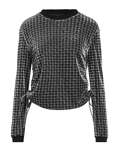 FELEPPA Sweatshirt Black 60% Polyamide, 40% Metallic fiber, Polyester
