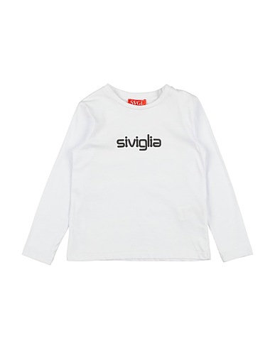 SIVIGLIA T-shirt White 94% Cotton, 6% Elastane