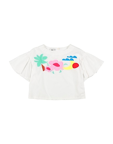 RASPBERRY PLUM Top White 50% Cotton, 50% Tencel™
