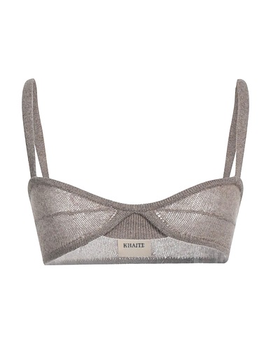 KHAITE Top Taupe 100% Cashmere