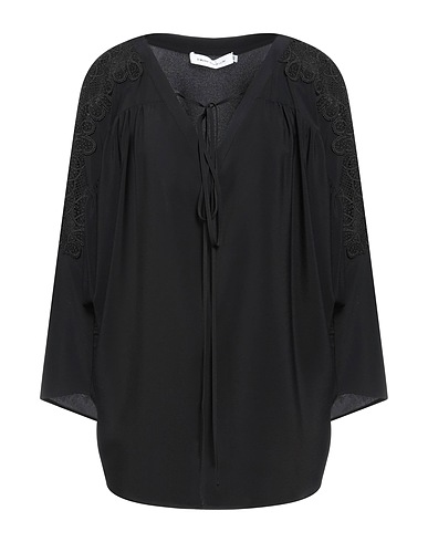 SIMONA CORSELLINI Top Negro 83% Acetato, 17% Seda