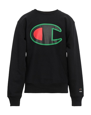 CHAMPION Felpa Nero 85% Cotone, 15% Poliestere