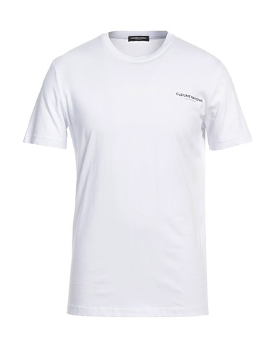 COSTUME NATIONAL T-Shirt Weiß 100% Baumwolle