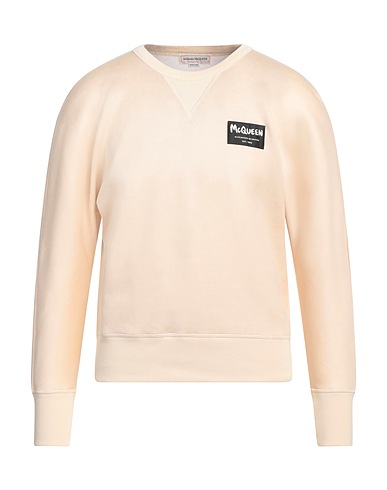 MCQUEEN Sweatshirt Sand 62% Cotton, 38% Polyamide, Polyester, Silk