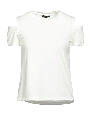 HANITA T-shirt White 60% Viscose, 31% Nylon, 9% Elastane