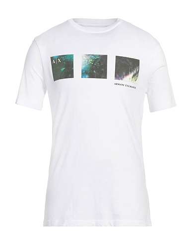 ARMANI EXCHANGE T-shirt White 100% Cotton