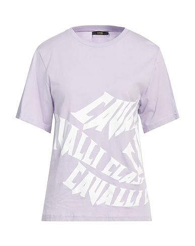 CAVALLI CLASS T-shirt Lilac 100% Cotton