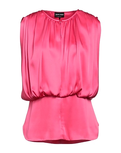 GIORGIO ARMANI Silk top Magenta 100% Silk