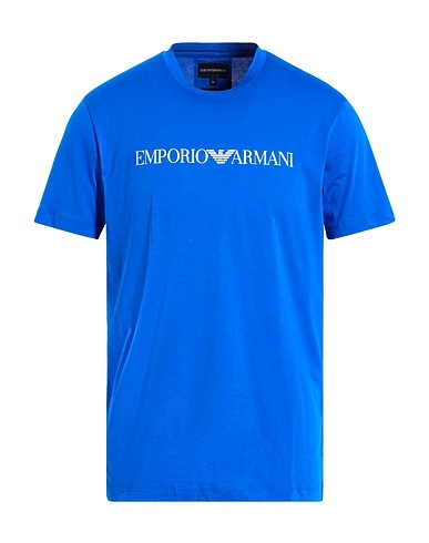 EMPORIO ARMANI T-shirt Azure 100% Cotton