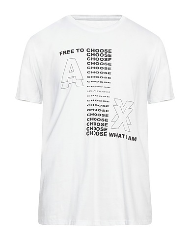 ARMANI EXCHANGE T-shirt White 100% Pima Cotton