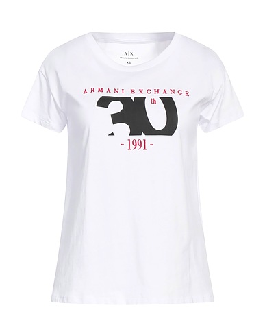 ARMANI EXCHANGE T-shirt White 100% Cotton