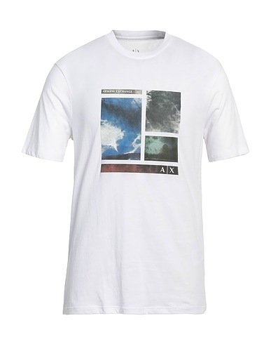 ARMANI EXCHANGE T-shirt White 100% Cotton