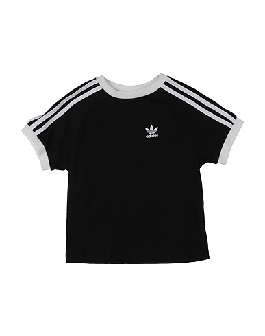 ADIDAS ORIGINALS T-shirt 3 stripes tee
 Black 100% Cotton, Elastane