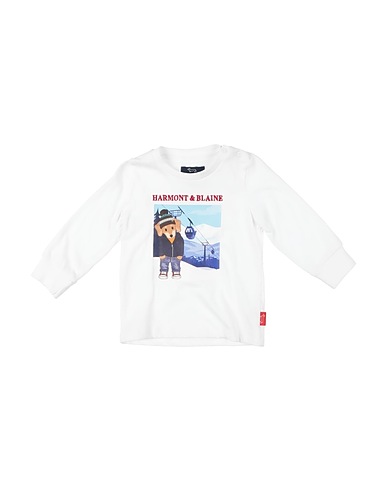 HARMONT & BLAINE T-shirt White 100% Cotton