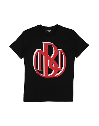 NEIL BARRETT T-shirt KIDS Black 100% Cotton