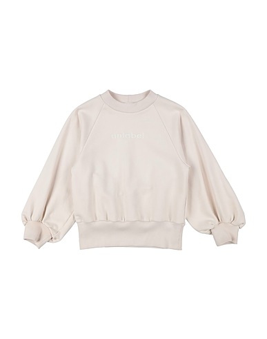 UNLABEL Felpa Avorio 90% Cotone, 10% Poliestere