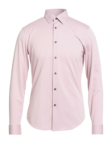 THEORY Solid color shirt Light pink 53% Cotton, 47% Polyester