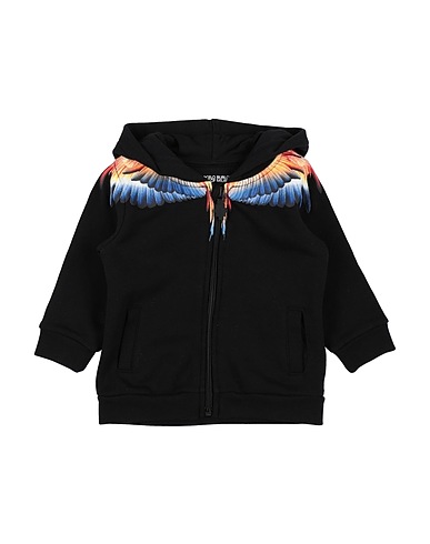 MARCELO BURLON Felpa Nero 100% Cotone