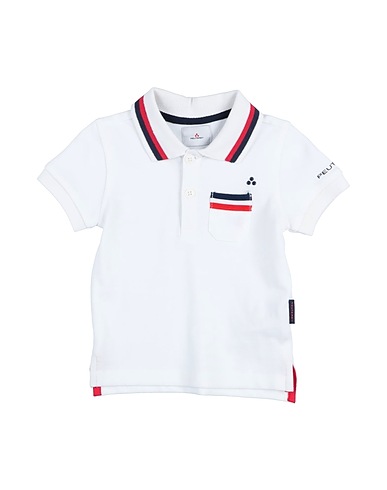 PEUTEREY Polo shirt White 100% Cotton
